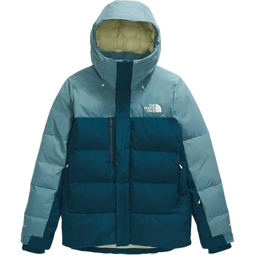 THE NORTH FACE FW24 Down Jackets & Coats Men's Midnight Gasoline Color/Seaweed Blue