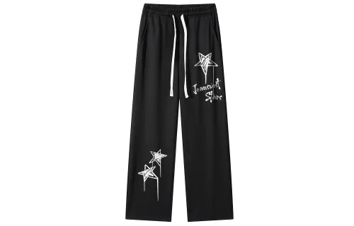 JEANSWEST Knitted Sweatpants Unisex