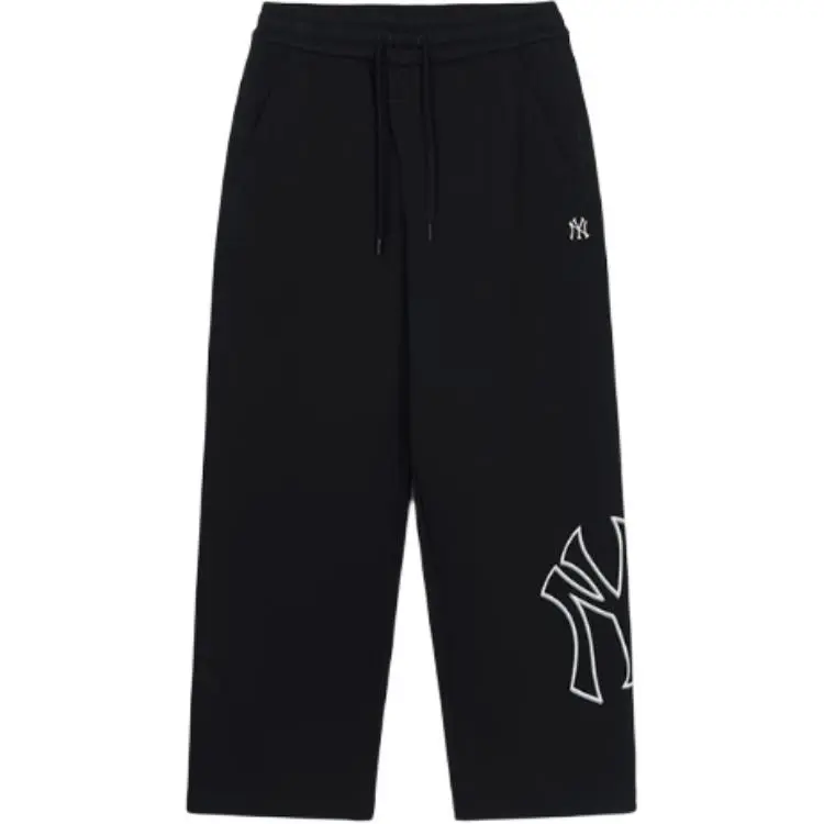 MLB New York Yankees Basic Mega Logo New York Yankees Pants Casual Pants Unisex Black