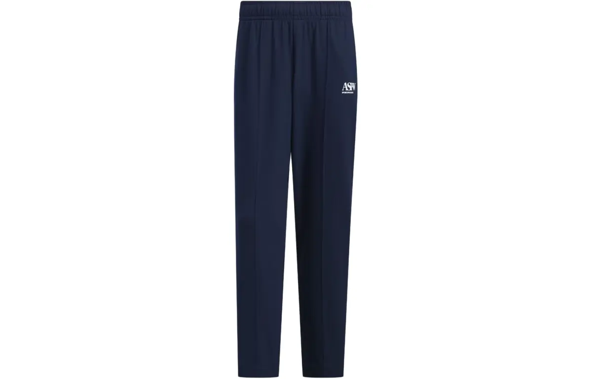 Adidas Verbiage Doubleknit Pants Knitted Sweatpants Men's College Navy