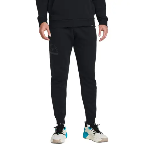 Under Armour UA Project Rock Rival Knitted Sweatpants Men's Black