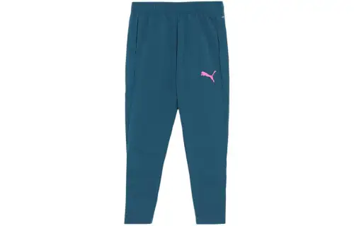 PUMA Knitted Sweatpants Men's Blue
