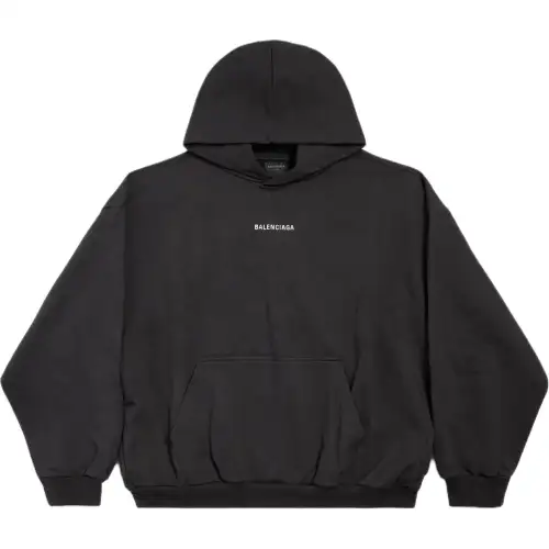 Balenciaga logo-print hoodie