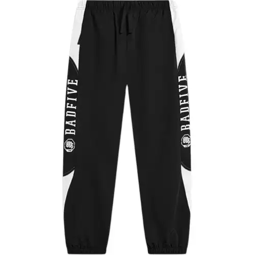 Li Ning Sports Life Collection Knitted Sweatpants Men's Black Ivory