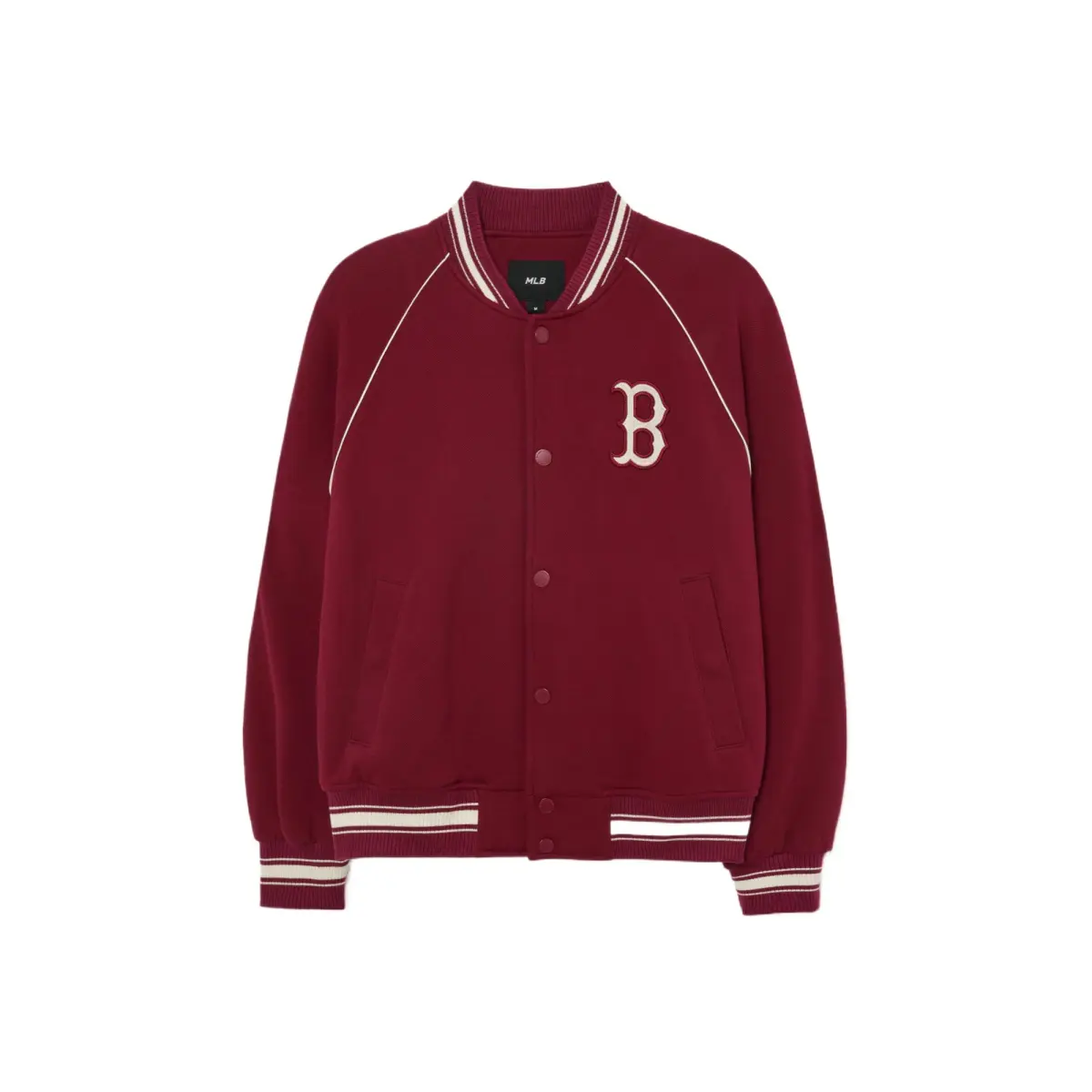 MLB Boston Red Sox Cultive Baseball Jacket Unisex Burgundy