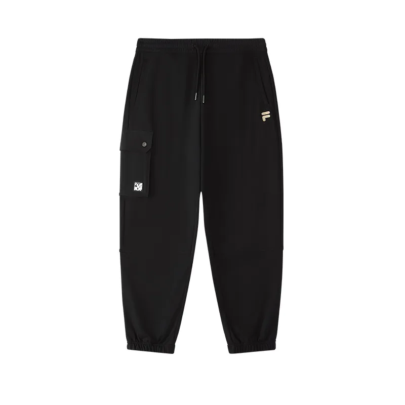 FILA FUSION WORKWEAR Knitted Sweatpants Men's Jet Black