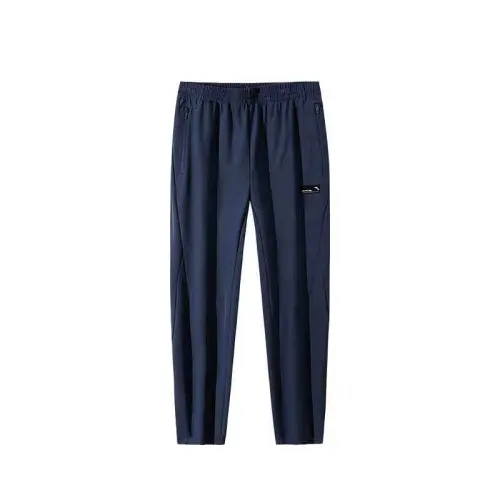Anta Knitted Sweatpants Men's Deep Sea Blue