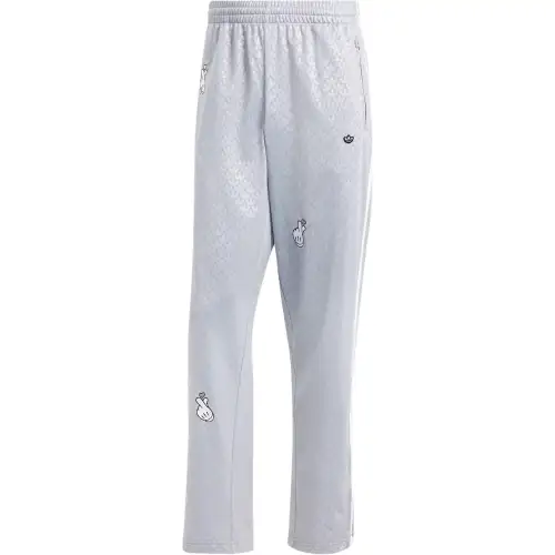 Adidas Originals x MILAOSHU Mickey Mouse Knitted Sweatpants Men's Gray