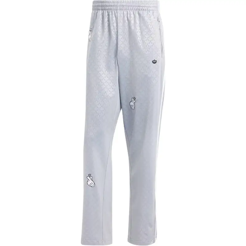 Adidas Originals x MILAOSHU Mickey Mouse Knitted Sweatpants Men's Gray