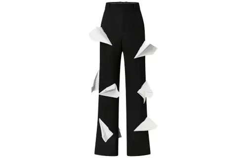 LOUIS VUITTON SS23 Casual Pants Men's Black