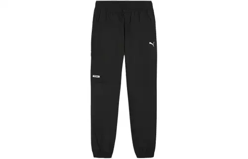 PUMA DESERT ROAD Men's Cargo Pants Knitted Sweatpants Men's Black