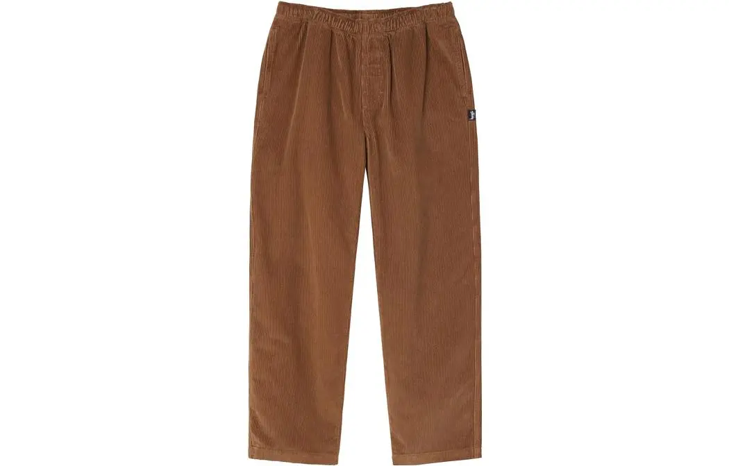 Stussy FW22 Wide Wale Cord Beach Pant Casual Pants Unisex