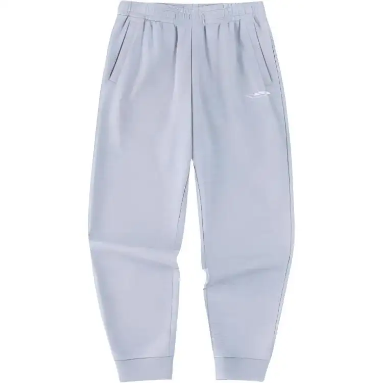 Anta Sports Life Collection Knitted Sweatpants Men's Gray Heather Gray