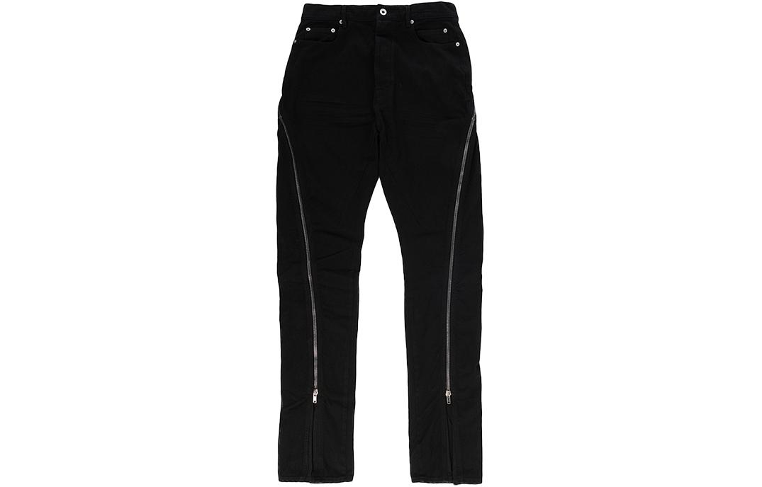 RICK OWENS Drkshdw Zip Detailed Banana Pants