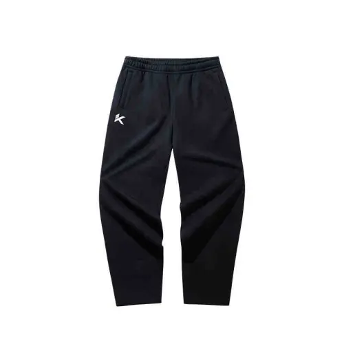 Anta Sports Life Collection Knitted Sweatpants Men's Basic Black