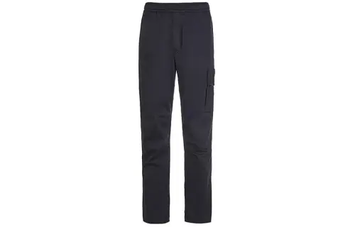 STONE ISLAND Casual Pants Men's Black Moderate Straight Fit Pants