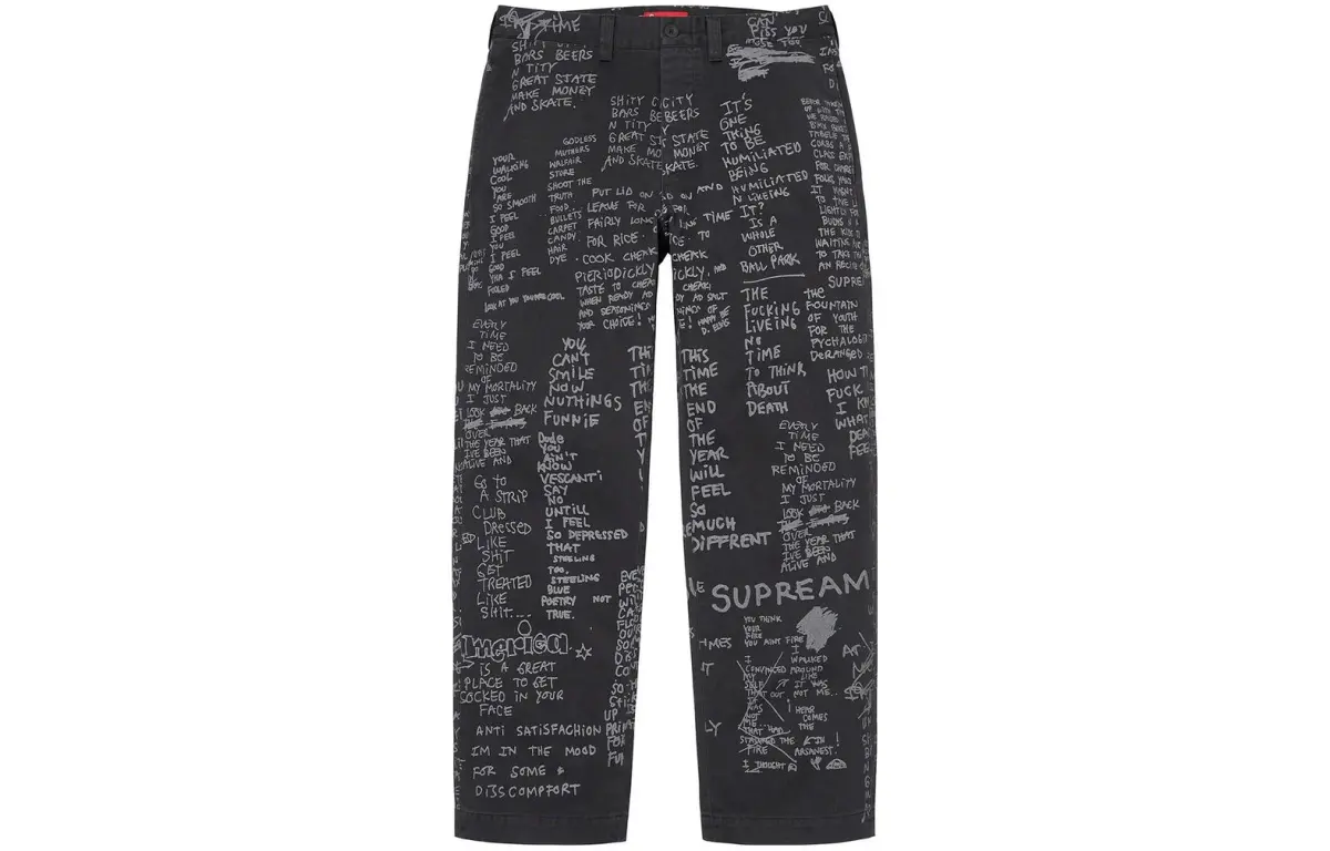 Supreme Gonz Poems Chino Pant