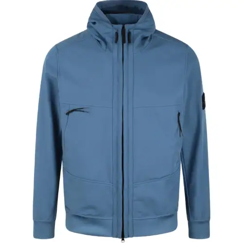 STONE ISLAND Zip-Up Hooded Jacket