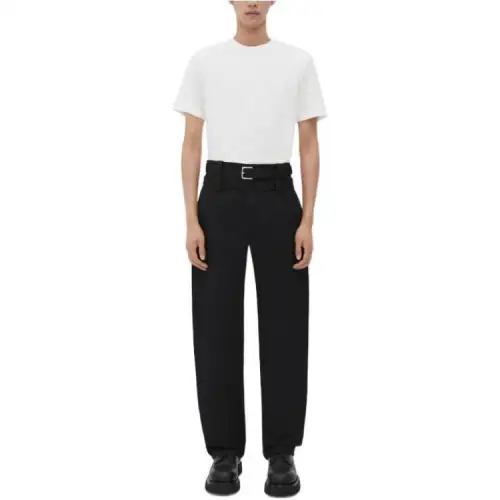 Bottega Veneta FW22 Casual Pants Men's Black