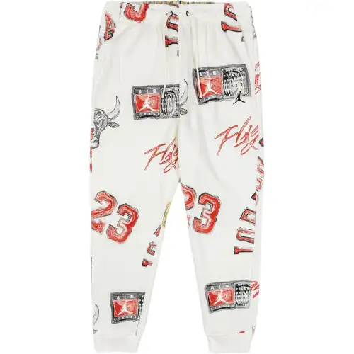 Jordan Brooklyn Fleece Knitted Sweatpants Men's Sail White