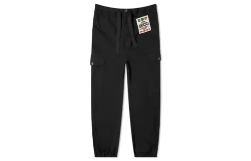 GUCCI Suit Pants Men's Black Moderate