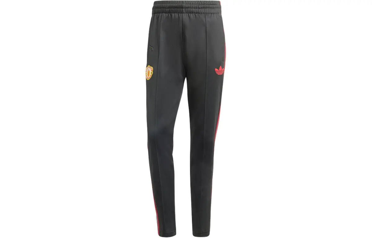 Adidas x Stone Roses Manchester United Knitted Sweatpants Men's Black