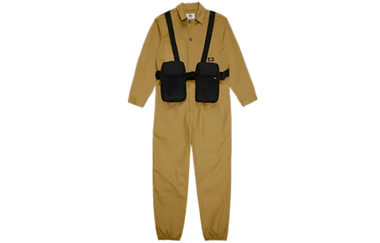 Dickies Jumpsuits Men's Bronze Lapel Moderate