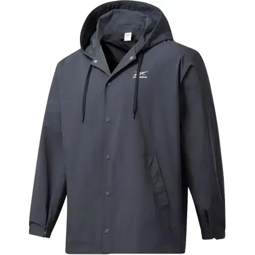 Reebok CLASSIC X EightyOne Long Coach Jackets & Coats Men's Cool Gray