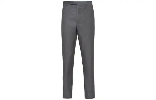 【Previous Season】virgin-wool slim-cut trousers
