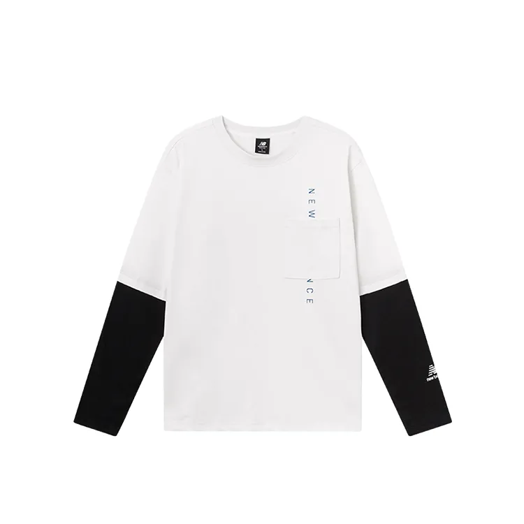 New Balance T Shirt Men's White Black