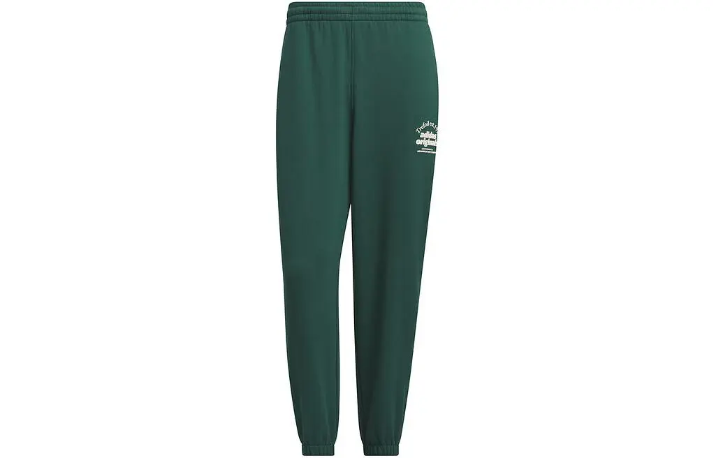 Adidas Knitted Sweatpants Men's Green