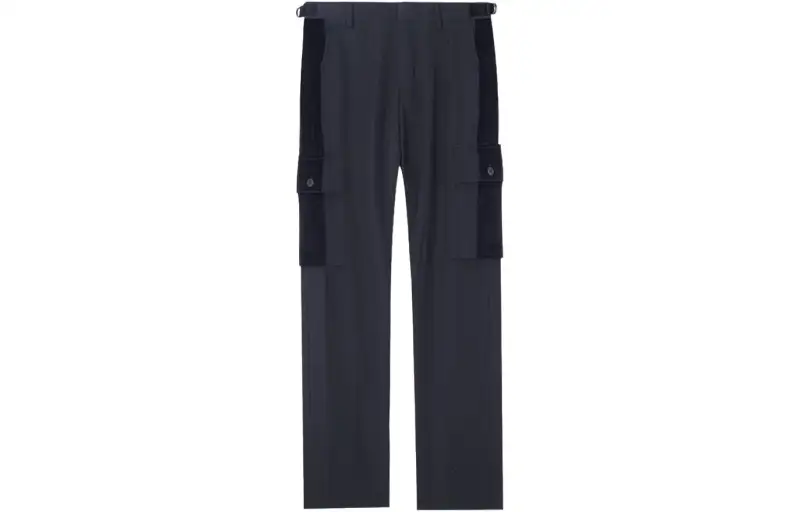 Burberry Casual Pants Men's Black