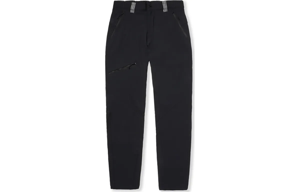 Columbia Windbreaker Pants Men's Black Moderate Straight Fit Pants