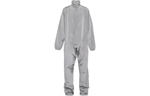 PRADA Jumpsuits Men's Gray Turtleneck Moderate
