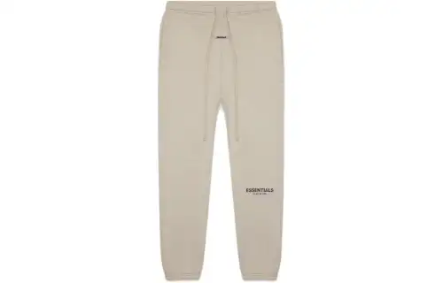 Fear Of God Essentials Knitted Sweatpants Unisex Khaki