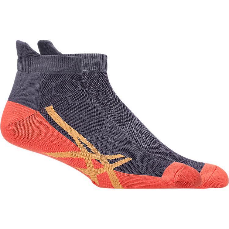 Asics Ankle Socks Men’s 1 Pack Gray Purple Mohave
