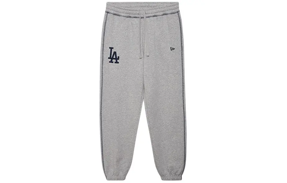 New Era SS24 Knitted Sweatpants Unisex Gray