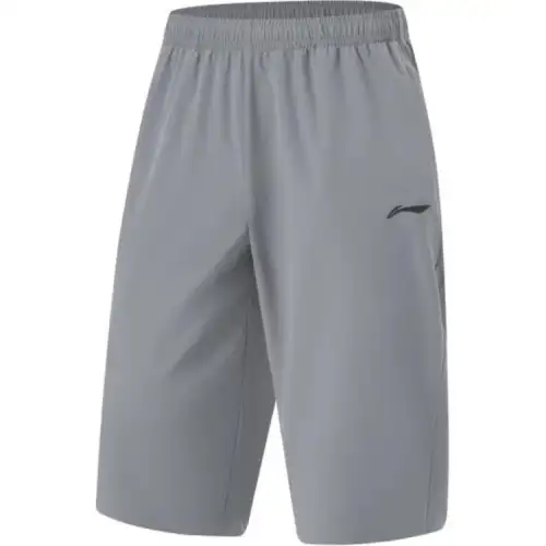 Li Ning Fitness Series Knitted Sweatpants Men's Shadow Gray