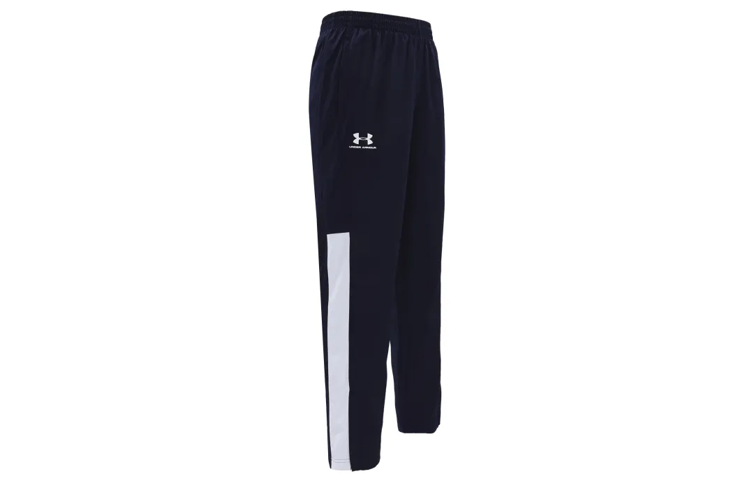 Under Armour Woven Collection Knitted Sweatpants Men's Navy Blue