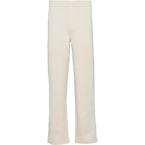 PRADA Triangle-logo Cotton Track Pants