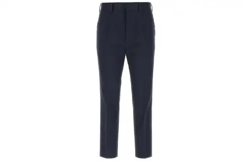 PRADA Casual Pants Men's Blue Moderate Straight Fit Pants