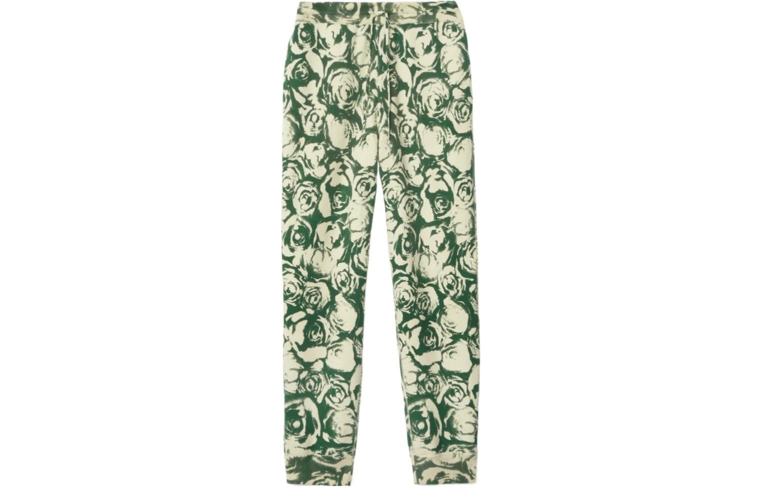 Burberry SS24 Knitted Sweatpants Men's Green