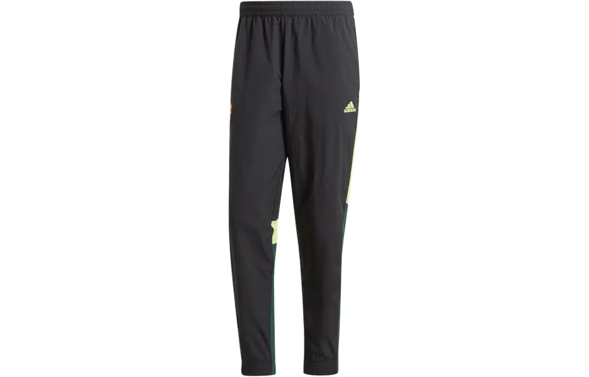Adidas Manchester United Woven Track Pants Woven Sweatpants Men's Black