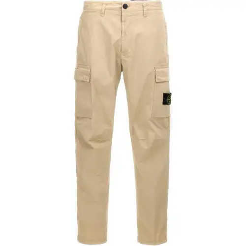 STONE ISLAND Compass Patch Cargo Trousers