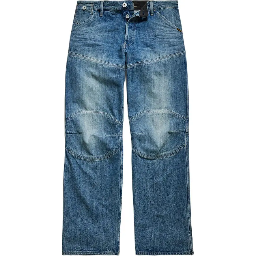 G STAR RAW Jeans Men's Blue Thickened Straight Fit Pants