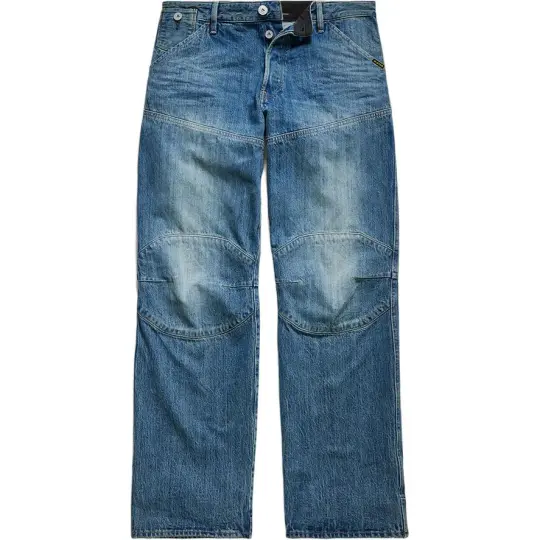 G STAR RAW Jeans Men's Blue Thickened Straight Fit Pants