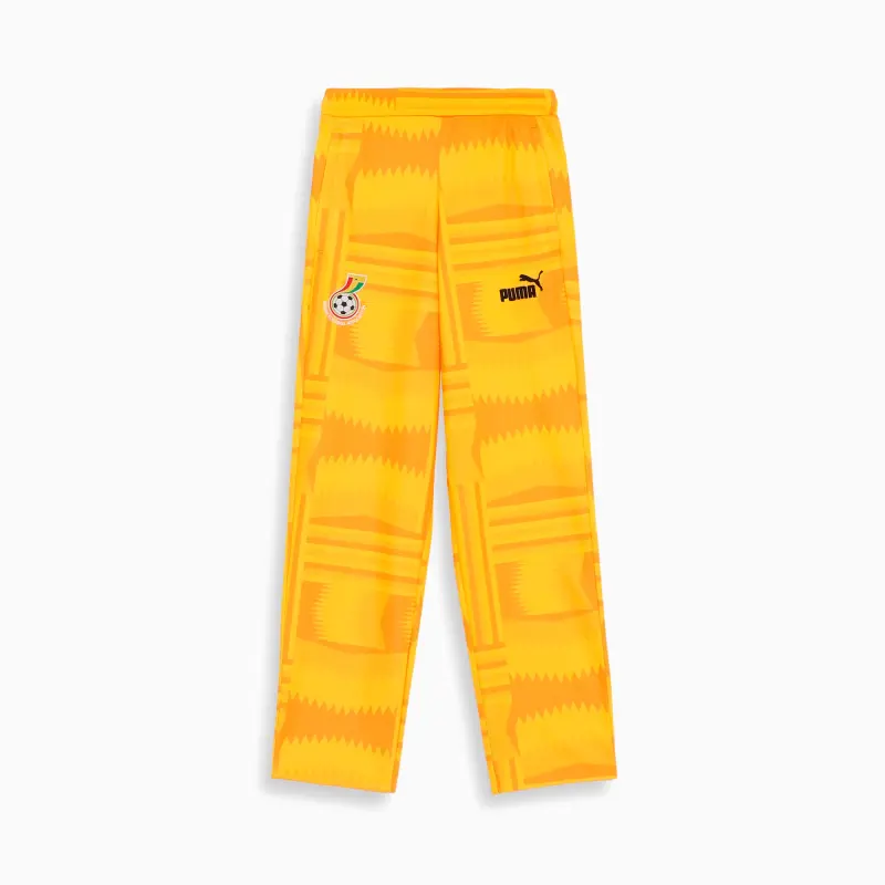 PUMA FTBLCULTURE Knitted Sweatpants Men's Bailey Yellow