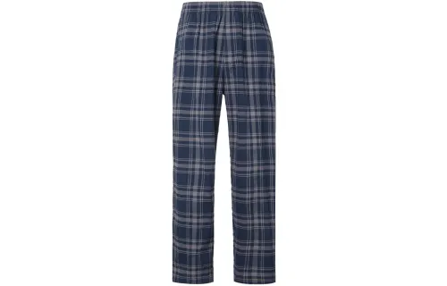 UNIQLO Casual Pants Unisex Blue Moderate Straight Fit Pants