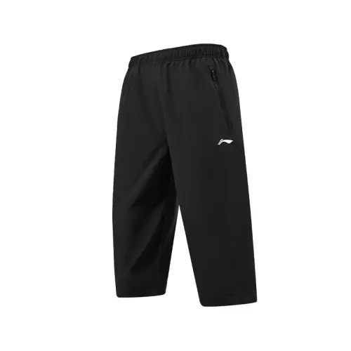Li Ning Knitted Sweatpants Men's Black