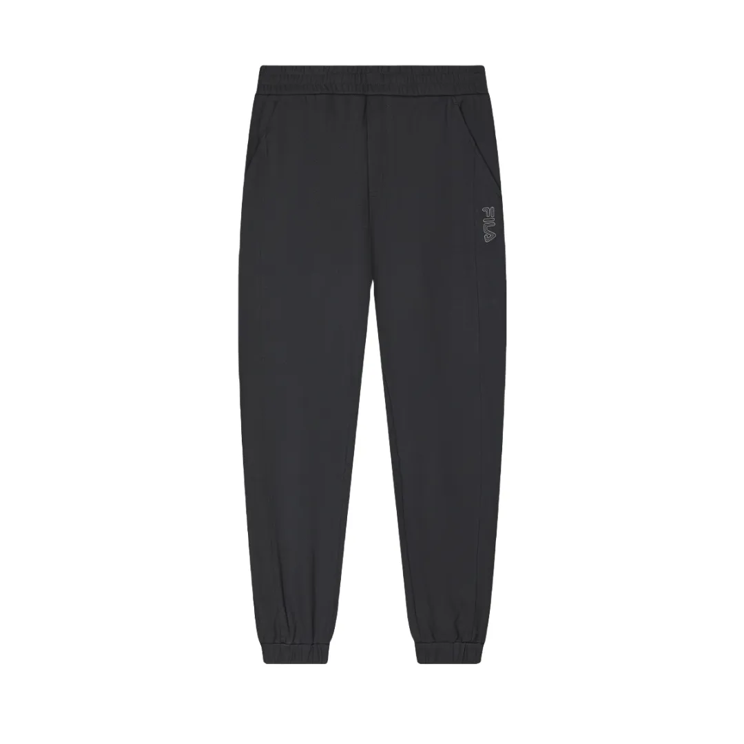 FILA Heritage Knitted Sweatpants Men's Jet Black
